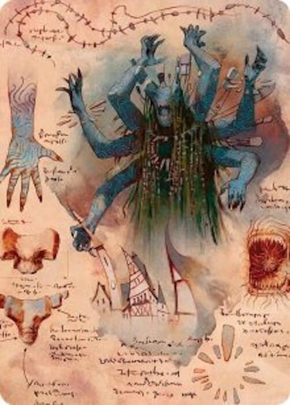 The Dawning Archaic Art Card, Art Series: Secrets of Strixhaven 29