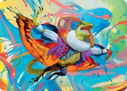 Inspired Skypainter Art Card, Art Series: Secrets of Strixhaven 38