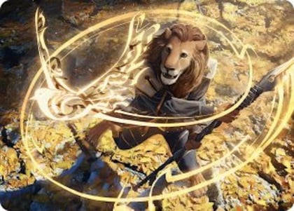 Eager Glyphmage Art Card, Art Series: Secrets of Strixhaven 3