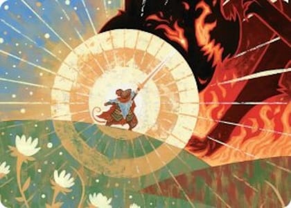 Repel Calamity Art Card, Art Series: Secrets of Strixhaven 43