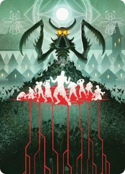 Feed the Swarm Art Card, Art Series: Secrets of Strixhaven 44