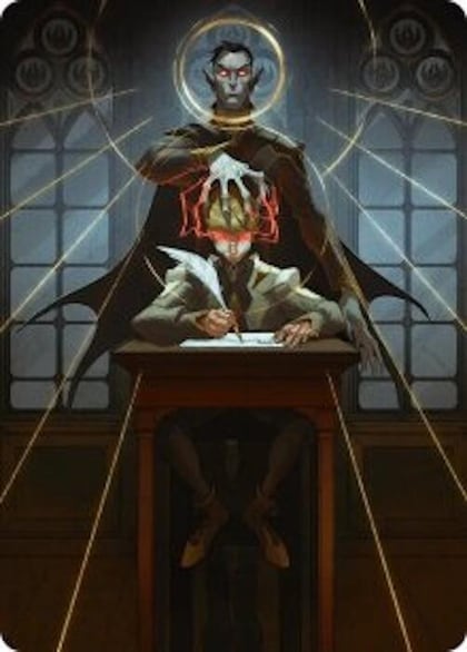 Vampiric Tutor Art Card, Art Series: Secrets of Strixhaven 45