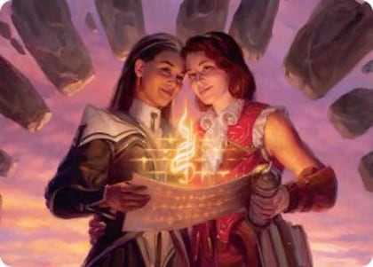 Joined Researchers Art Card, Art Series: Secrets of Strixhaven 5