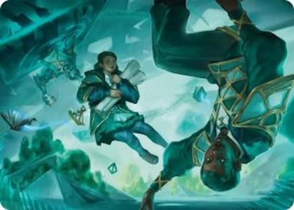 Divergent Equation Art Card, Art Series: Secrets of Strixhaven 7