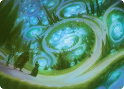 Mathemagics Art Card, Art Series: Secrets of Strixhaven 8