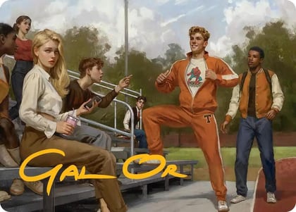 Flash Thompson, Spider-Fan Art Card (Gold-Stamped Signature), Art Series: Marvel's Spider-Man 1