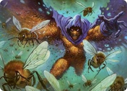 Swarm, Being of Bees Art Card, Art Series: Marvel's Spider-Man 11