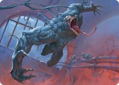 Venom, Evil Unleashed Art Card, Art Series: Marvel's Spider-Man 12