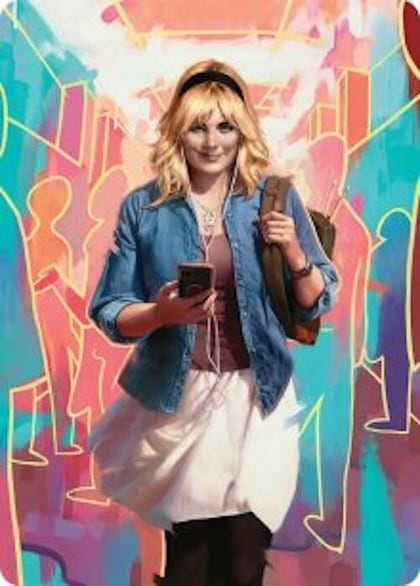 Gwen Stacy Art Card (13/54), Art Series: Marvel's Spider-Man 13