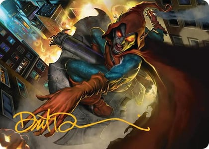 Hobgoblin, Mantled Marauder Art Card (Gold-Stamped Signature), Art Series: Marvel's Spider-Man 15