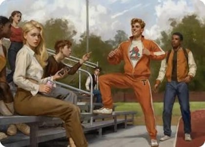Flash Thompson, Spider-Fan Art Card, Art Series: Marvel's Spider-Man 1