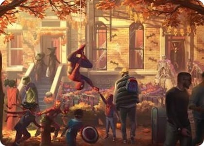Friendly Neighborhood Art Card, Art Series: Marvel's Spider-Man 2