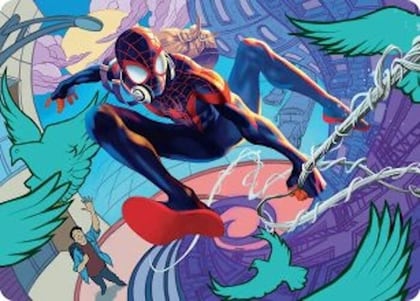 Spider-Man, Brooklyn Visionary Art Card, Art Series: Marvel's Spider-Man 20