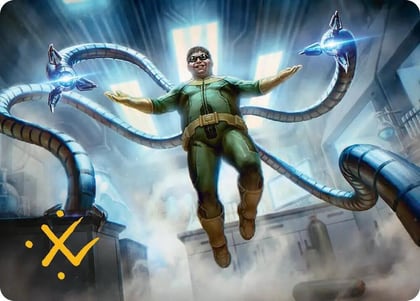 Doctor Octopus, Master Planner Art Card (25/54) (Gold-Stamped Signature), Art Series: Marvel's Spider-Man 25