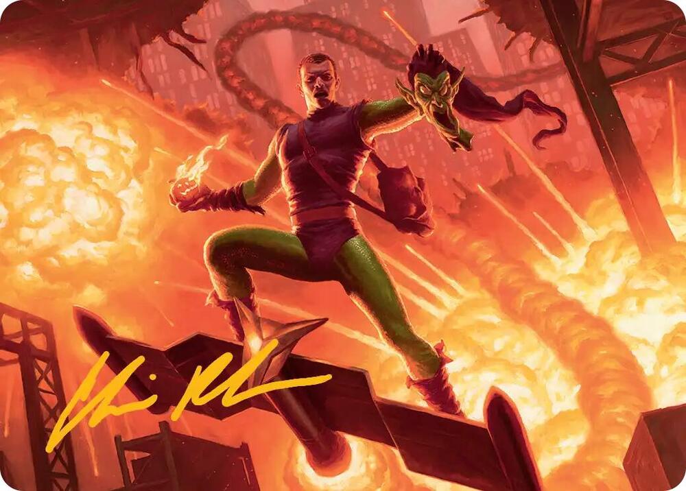 Green Goblin, Revenant Art Card (Gold-Stamped Signature), Art Series: Marvel's Spider-Man 27