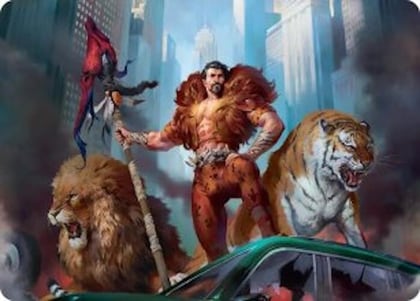 Kraven, Proud Predator Art Card, Art Series: Marvel's Spider-Man 28