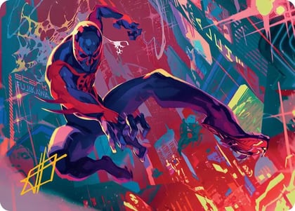 Spider-Man 2099 Art Card (Gold-Stamped Signature), Art Series: Marvel's Spider-Man 30