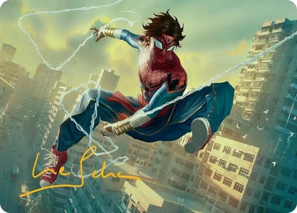 Spider-Man India Art Card (Gold-Stamped Signature), Art Series: Marvel's Spider-Man 31