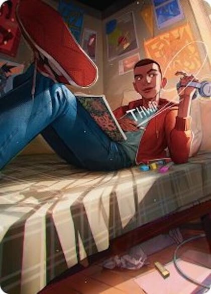 Miles Morales Art Card, Art Series: Marvel's Spider-Man 35