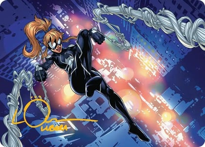 Arana, Heart of the Spider Art Card (Gold-Stamped Signature), Art Series: Marvel's Spider-Man 37