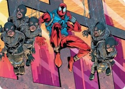 Scarlet Spider, Ben Reilly Art Card, Art Series: Marvel's Spider-Man 38