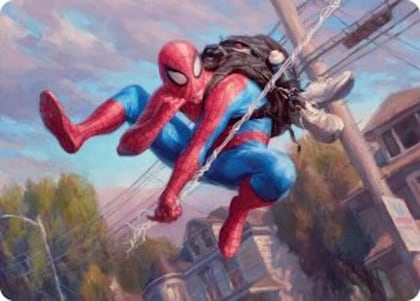 Spider-Man, Web-Slinger Art Card, Art Series: Marvel's Spider-Man 4