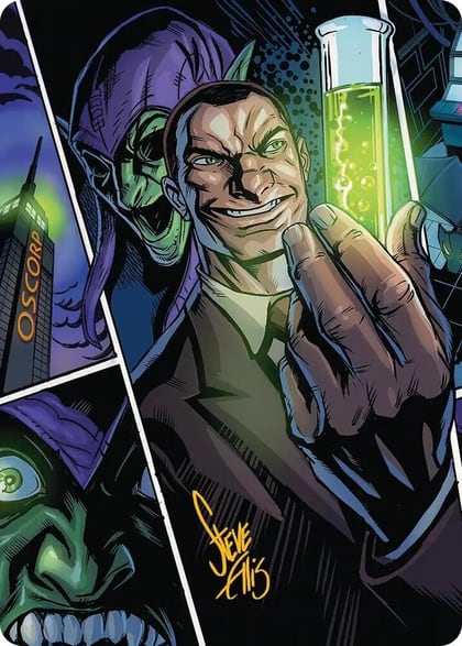 Norman Osborn Art Card (Gold-Stamped Signature), Art Series: Marvel's Spider-Man 43