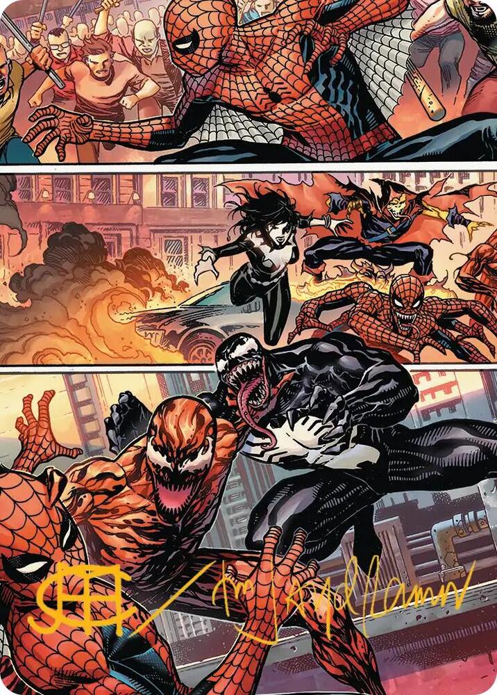Maximum Carnage Art Card (Gold-Stamped Signature), Art Series: Marvel's Spider-Man 46