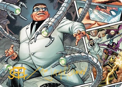 Doctor Octopus, Master Planner Art Card (48/54) (Gold-Stamped Signature), Art Series: Marvel's Spider-Man 48
