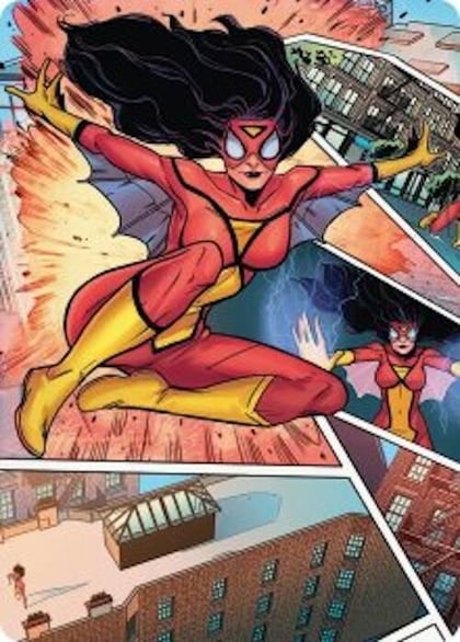Spider-Woman, Stunning Savior Art Card, Art Series: Marvel's Spider-Man 51