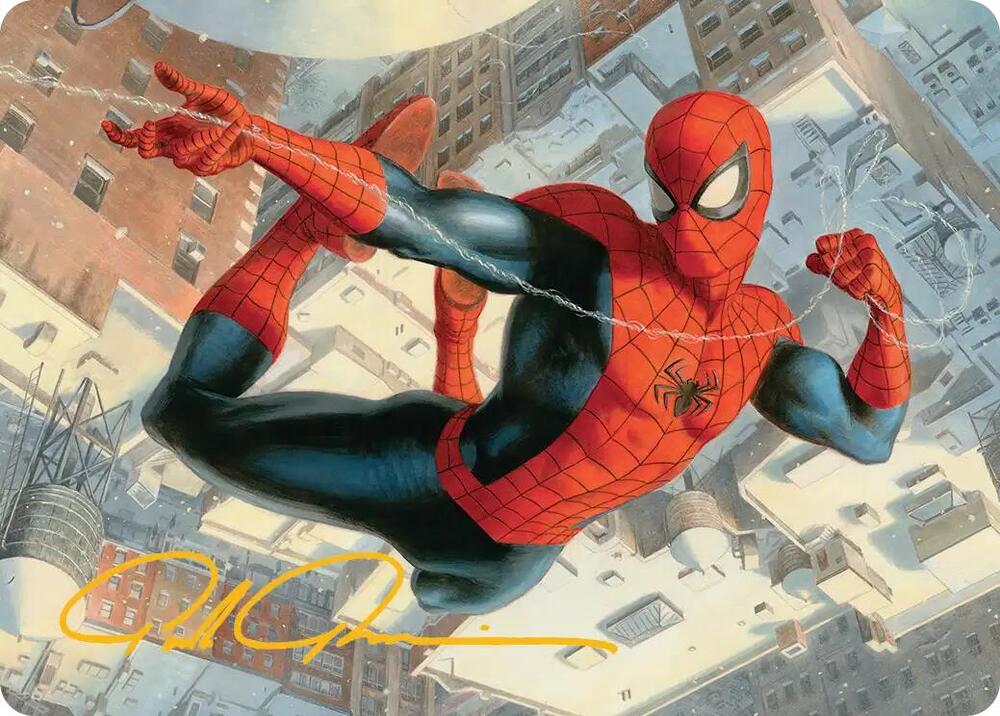 Spider-Man, Peter Parker Art Card (Gold-Stamped Signature), Art Series: Marvel's Spider-Man 53