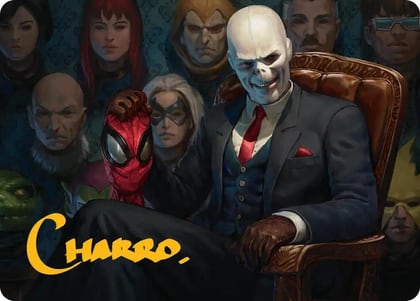 Chameleon, Master of Disguise Art Card (Gold-Stamped Signature), Art Series: Marvel's Spider-Man 5