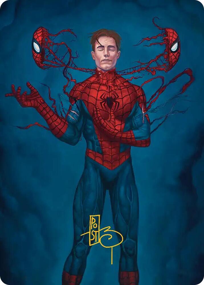 Secret Identity Art Card (Gold-Stamped Signature), Art Series: Marvel's Spider-Man 6