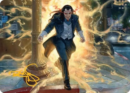 Morlun, Devourer of Spiders Art Card (Gold-Stamped Signature), Art Series: Marvel's Spider-Man 9