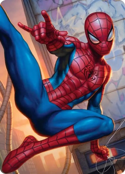 Sensational Spider-Man Art Card, Art Series: Marvel's Spider-Man P652515