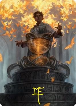 Introduction to Prophecy Art Card (Gold-Stamped Signature), Art Series: Strixhaven 1