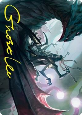 Specter of the Fens Art Card (Gold-Stamped Signature), Art Series: Strixhaven 11
