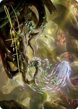 Emergent Sequence Art Card (Gold-Stamped Signature), Art Series: Strixhaven 17