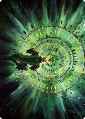Verdant Mastery Art Card, Art Series: Strixhaven 19