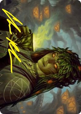 Dina, Soul Steeper Art Card (Gold-Stamped Signature), Art Series: Strixhaven 23