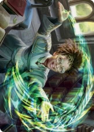 Eureka Moment Art Card, Art Series: Strixhaven 25