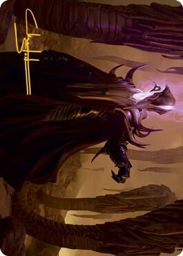 Extus, Oriq Overlord Art Card (Gold-Stamped Signature), Art Series: Strixhaven 26