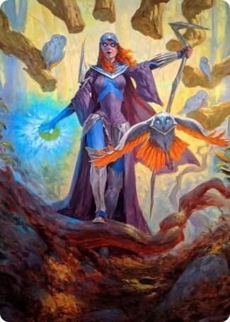 Kasmina, Enigma Sage Art Card, Art Series: Strixhaven 29