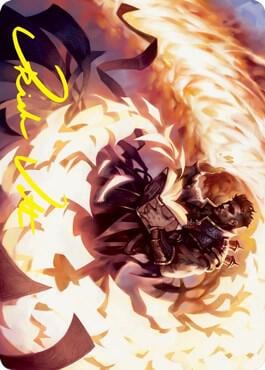 Revel in Silence Art Card (Gold-Stamped Signature), Art Series: Strixhaven 36