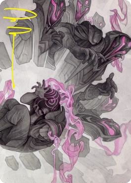 Rise of Extus Art Card (Gold-Stamped Signature), Art Series: Strixhaven 37