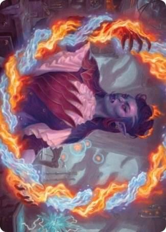 Rootha, Mercurial Artist Art Card, Art Series: Strixhaven 38