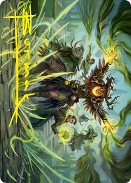 Witherbloom Command Art Card (Gold-Stamped Signature), Art Series: Strixhaven 45