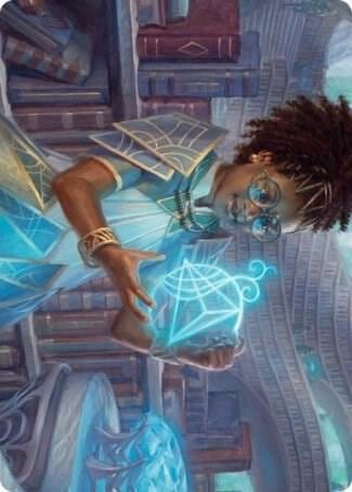 Zimone, Quandrix Prodigy Art Card, Art Series: Strixhaven 46