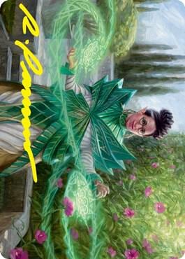 Kianne, Dean of Substance Art Card (Gold-Stamped Signature), Art Series: Strixhaven 51
