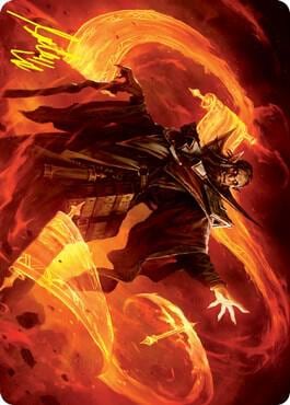 Plargg, Dean of Chaos Art Card (Gold-Stamped Signature), Art Series: Strixhaven 53